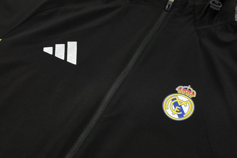 Ensemble de survêtement de football imperméable Real Madrid 25/26