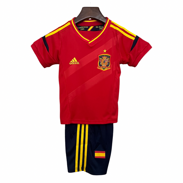 T-shirt et short Enfant Espagne Rétro Home 2012