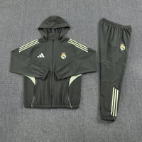 Ensemble de survêtement de football imperméable Real Madrid 25/26