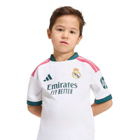 T-shirt et short Real Madrid Home 26/27 Enfant