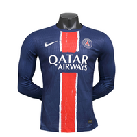Maillot PSG Home 24/25 - Version joueur - Manches Longues