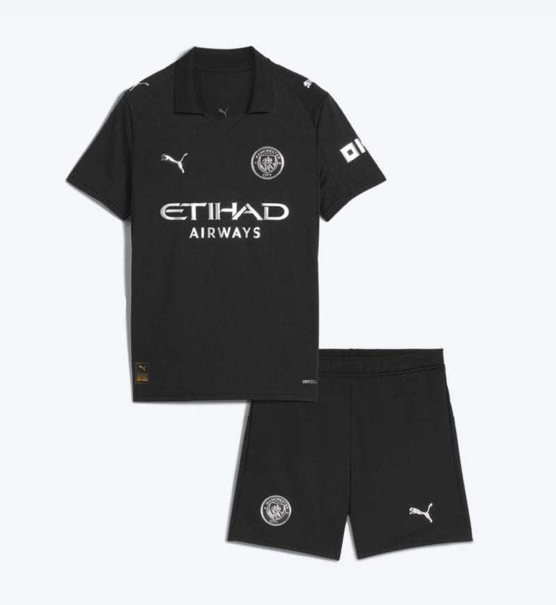 T-shirt et short Manchester City pour Enfant Away 25/26