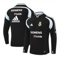 Maillot d'entraînement rétro à manches longues Real Madrid 04/05