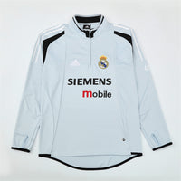 Maillot d'entraînement rétro à manches longues Real Madrid 04/05
