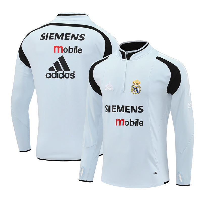 Maillot d'entraînement rétro à manches longues Real Madrid 04/05