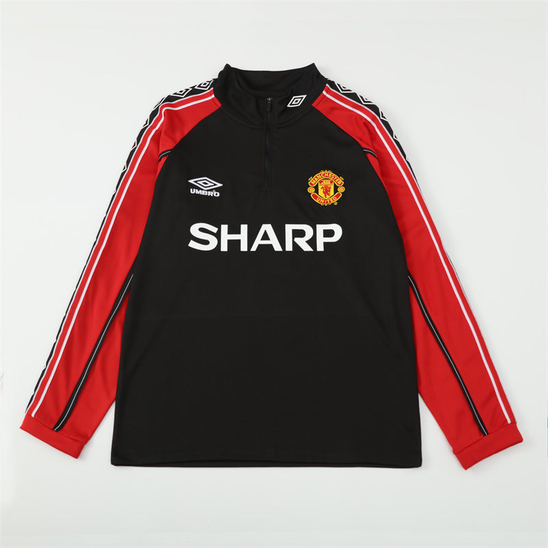 Maillot d'entraînement rétro à manches longues Manchester United 98/99