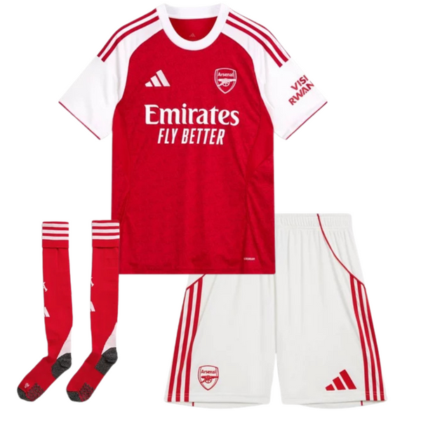 T-shirt et Short pour Enfant Arsenal Home 25/26 - Chaussettes