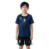 T-shirt et Short pour Enfants du Brasil Away 26/27