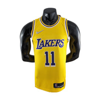 Maillot NBA jaune des Los Angeles Lakers