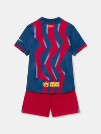 T-shirt et Short Enfant FC Barcelona Fourth 25/26 - avec des chaussettes
