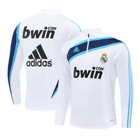 Maillot d'entraînement rétro à manches longues Real Madrid 09/10