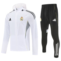Ensemble de survêtement de football imperméable Real Madrid 25/26