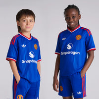 T-shirt et short Manchester United pour Enfant Away 26/27