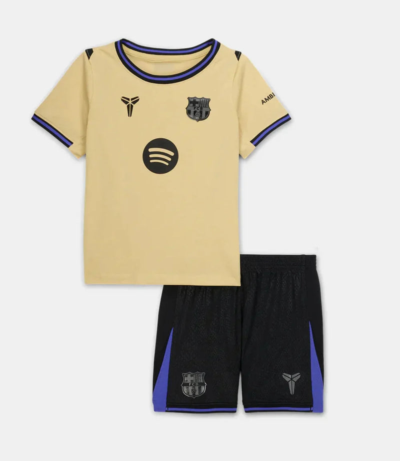 T-shirt et Short Enfant FC Barcelona Away 25/26