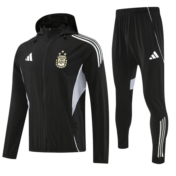 Ensemble de survêtement de football imperméable Argentina 25/26
