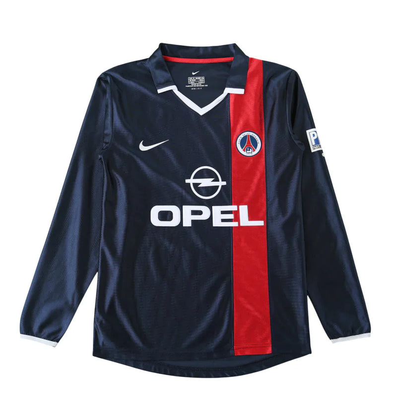 Maillot Rétro Paris Saint Germain - PSG 01/02 Manches Longues