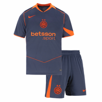 T-shirt et short Inter pour enfants Third 25/26