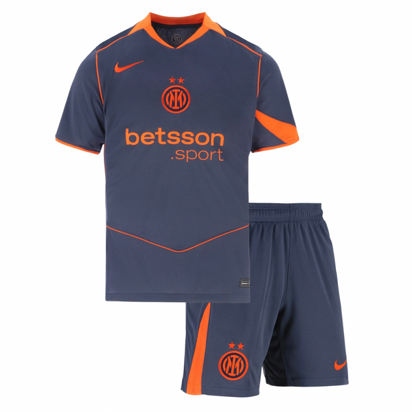 T-shirt et short Inter pour enfants Third 25/26