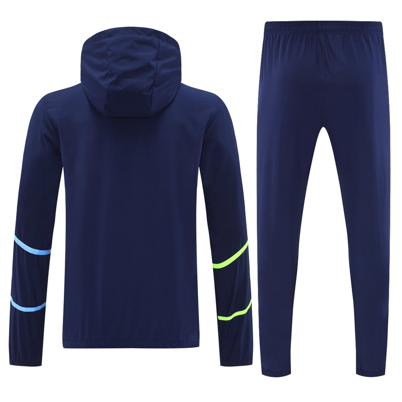 Ensemble de survêtement de football imperméable Manchester City 25/26
