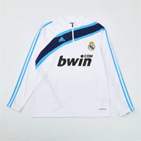 Maillot d'entraînement rétro à manches longues Real Madrid 09/10