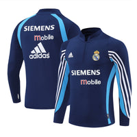 Maillot d'entraînement rétro à manches longues Real Madrid 03/04