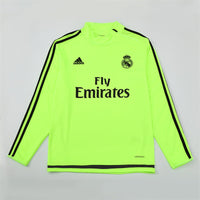 Maillot d'entraînement rétro à manches longues Real Madrid 15/16