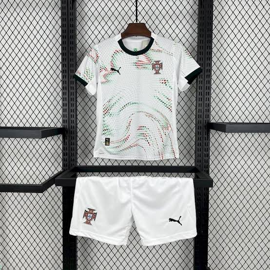 T-shirt et Short pour Enfant Portugal Away 25/26