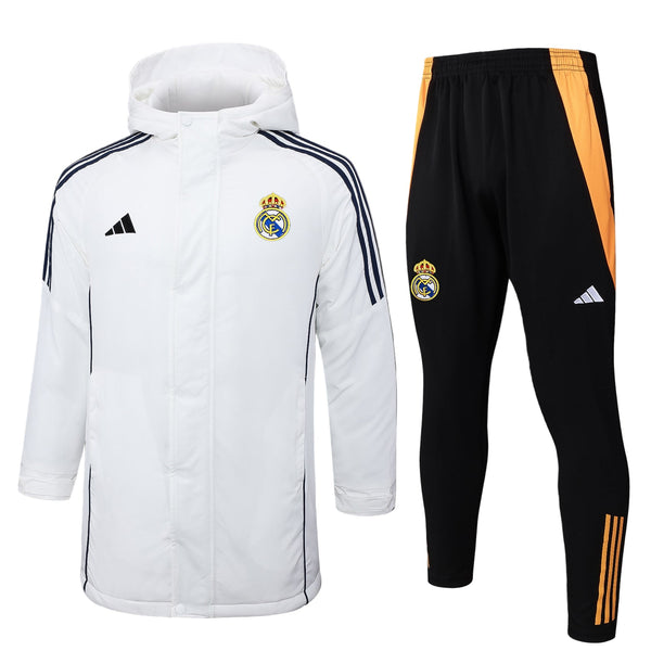 Veste et pantalon imperméables matelassés Real Madrid