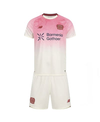 T-shirts et shorts pour Enfants Bayer Leverkusen Away 25/26