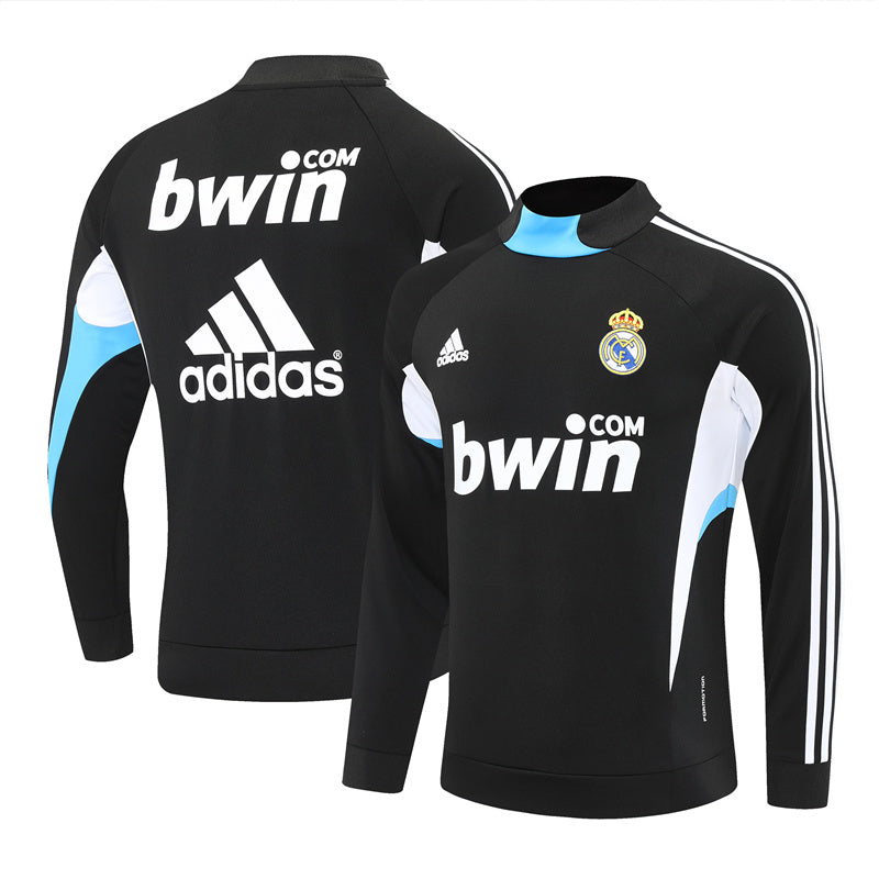 Maillot d'entraînement rétro à manches longues Real Madrid 08/09