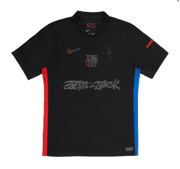 Maillot FC BARCELONA x Travis Scott CACTUS JACK - Édition Limitée Away