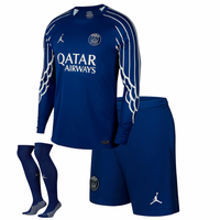 Maillot à manches longues et short PSG Jordan Fourth 24/25 pour enfant - avec des chaussettes