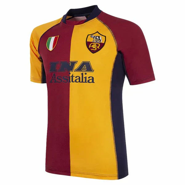 Maillot Rétro Roma Home 01/02
