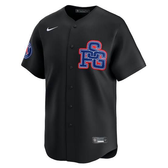 Maillot PSG 2025 Soccer x MLB Limited Jersey - Black