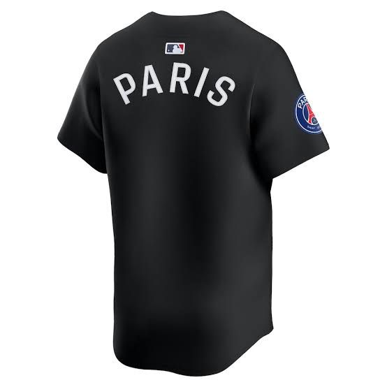 Maillot PSG 2025 Soccer x MLB Limited Jersey - Black