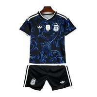 T-shirt et Short pour Enfant Argentina Away 26/27 - AVEC PATCH CHAMPION DE LA COUPE DU MONDE