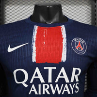 Maillot PSG Home 24/25 - Version joueur - Manches Longues