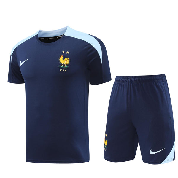 Maillot et short d'entraînement de France 24/25