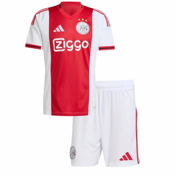 T-shirt et short pour enfant Ajax Home 25/26