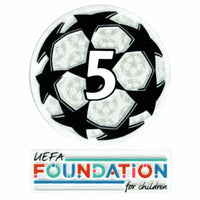 21-23 UCL Starball 5 fois vainqueur + Patch de jeu de la Fondation UEFA