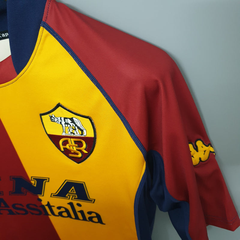 Maillot Rétro Roma Home 01/02