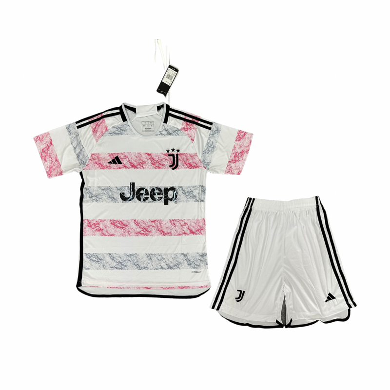 T-shirt et short pour enfants de la Juventus Away 23/24