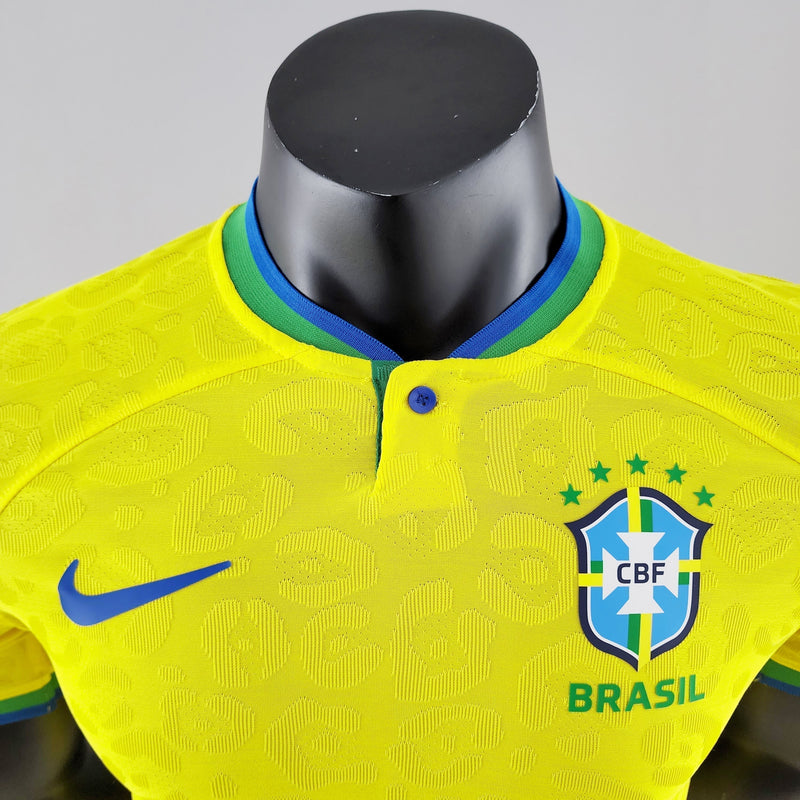 Maillot Brésil I - Version joueur - 2022/2023